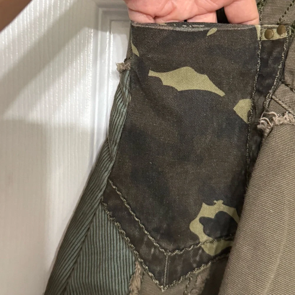 NWOT Multi Patterned Patchwork Skirt S - Picture 12 of 14